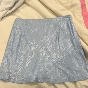 Princess Polly Blue Skirt